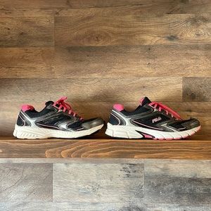 Fila black/ pink sneakers